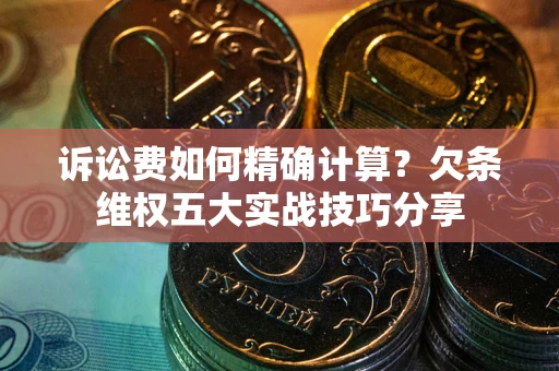 北京诉讼费如何精确计算？欠条维权五大实战技巧分享
