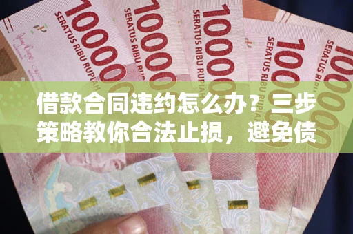 北京借款合同违约怎么办？三步策略教你合法止损，避免债务危机升级