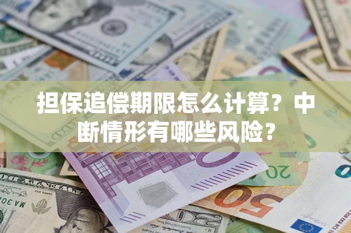 北京担保追偿期限怎么计算？中断情形有哪些风险？