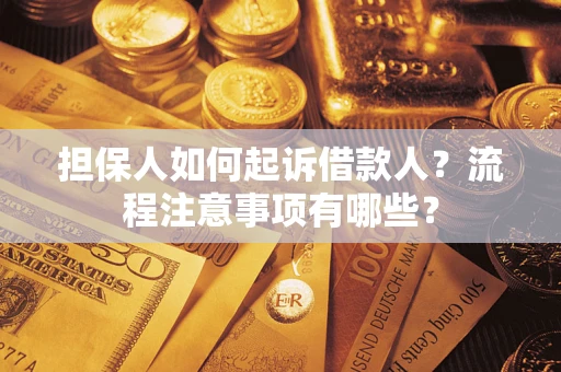 北京担保人如何起诉借款人？流程注意事项有哪些？